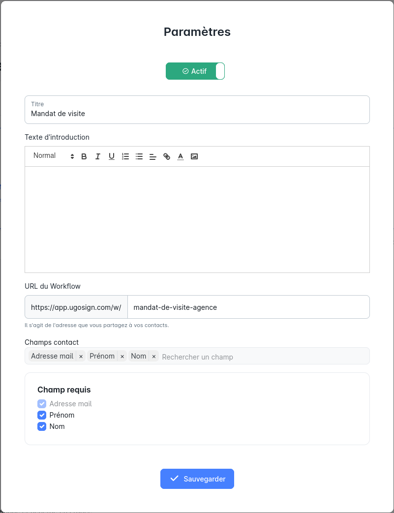Gestion des mandats de visite pour les agents immobiliers avec Ugosign